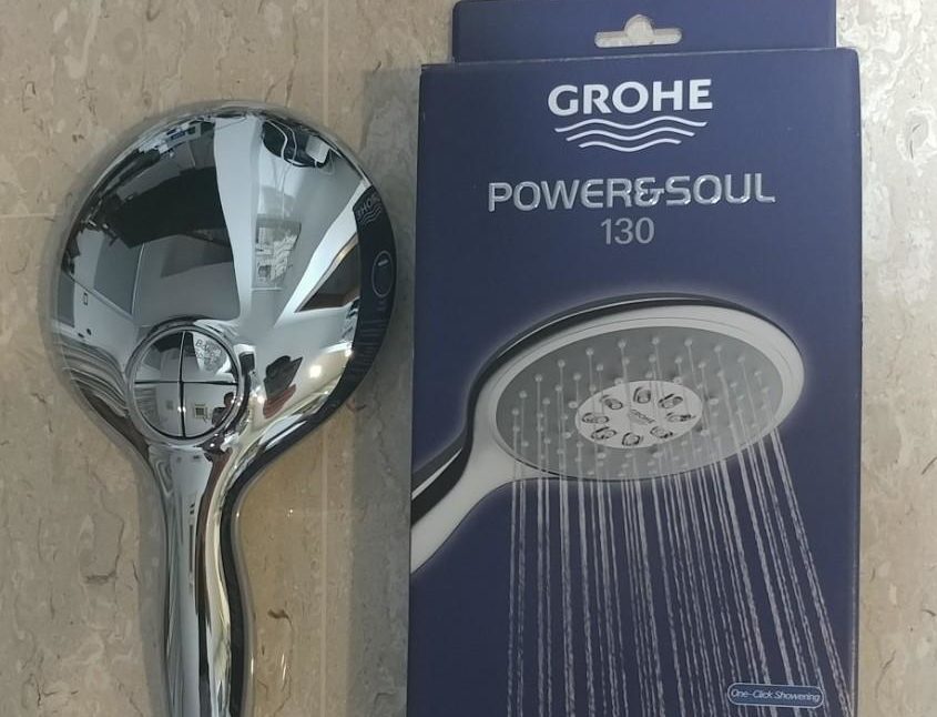 vi testar Grohe Power and Soul 130
